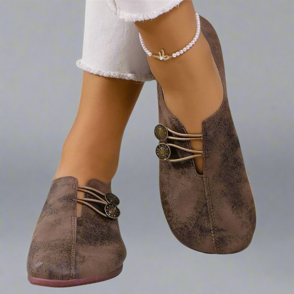 Kreszentia | Mocassins en daim de chèvre premium