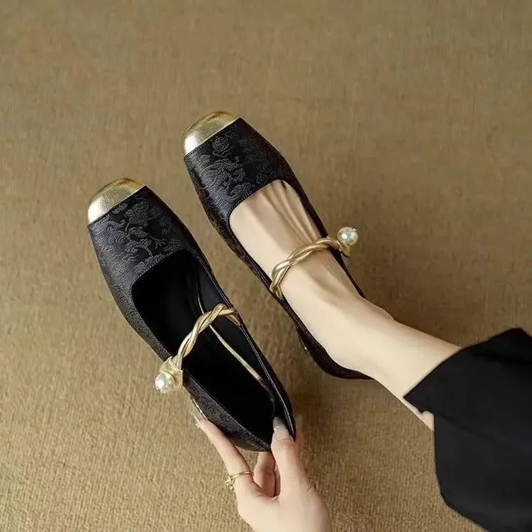 Mestelle™| Cuir Mary Janes