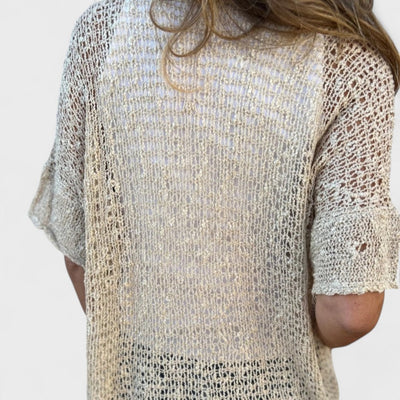 VALÉON Paris™ | Haut Uni Femme avec Bouton